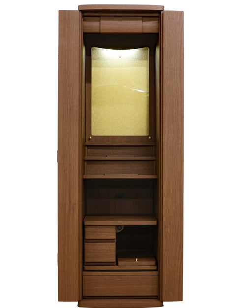 創価学会 家具調仏壇 「ランセル」 アクリル厨子 選べる2色