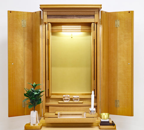 Soka Gakkai Compact Buddhist Altar "Legame Sakura" Electric Special Gohonzon available