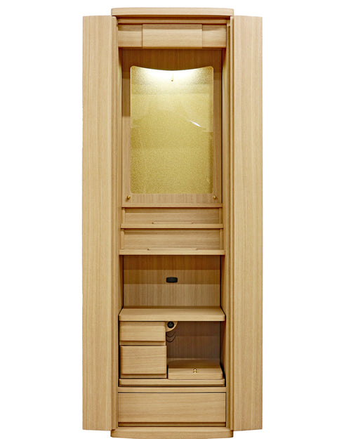 創価学会 家具調仏壇 「ランセル」 アクリル厨子 選べる2色