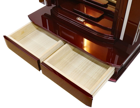 Soka Gakkai Compact Buddhist Altar "Laurel" Available in 2 colors Made in Japan Special Gohonzon available