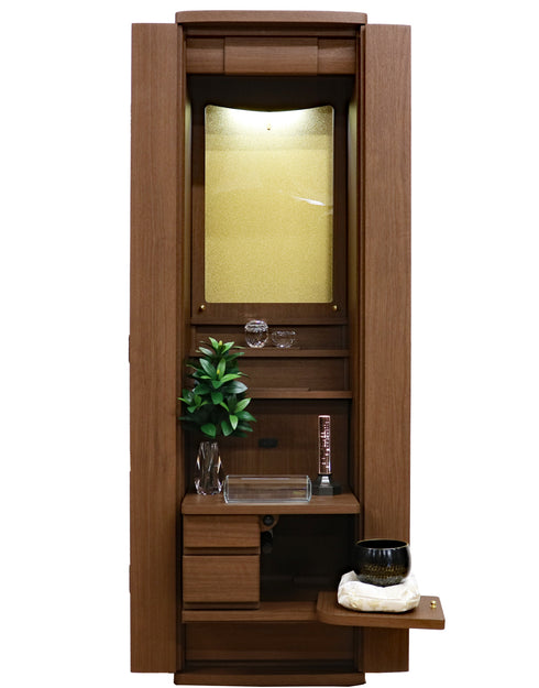 創価学会 家具調仏壇 「ランセル」 アクリル厨子 選べる2色