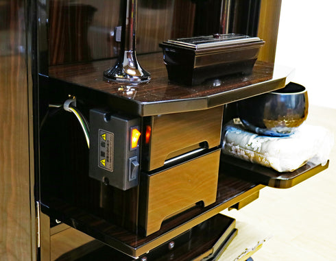 創価学会 家具調仏壇 「輝」 選べる3色 国産 特装・常住御本尊様対応